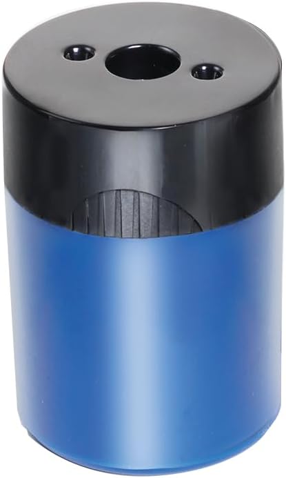 STAEDTLER pencil sharpener, premium quality sharpener with screw-on lid, prevents accidental openings, compact size for pencil case and work-station, 511 63BK - Image 2